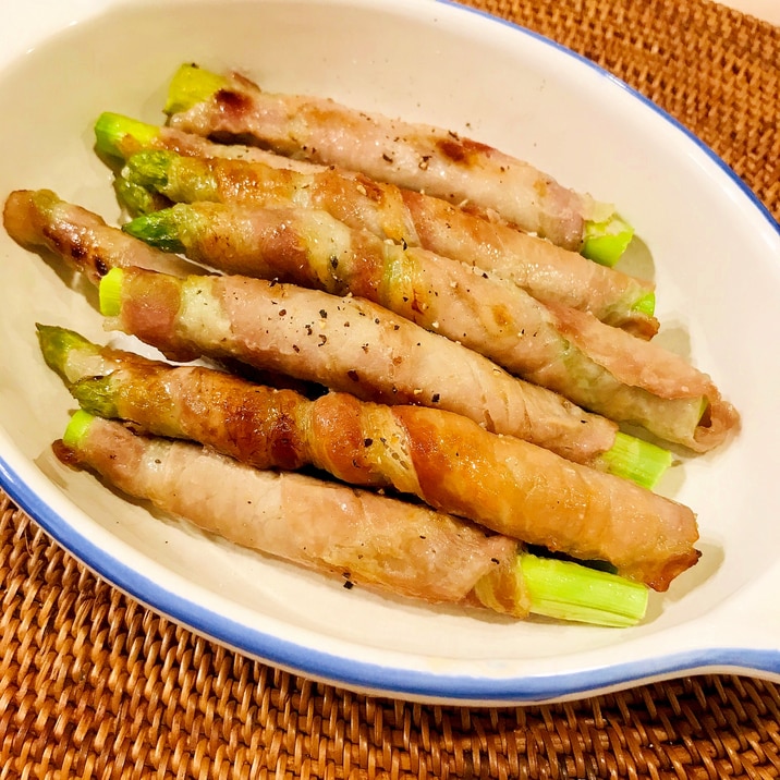 ★簡単★アスパラの肉巻き(オーブン)